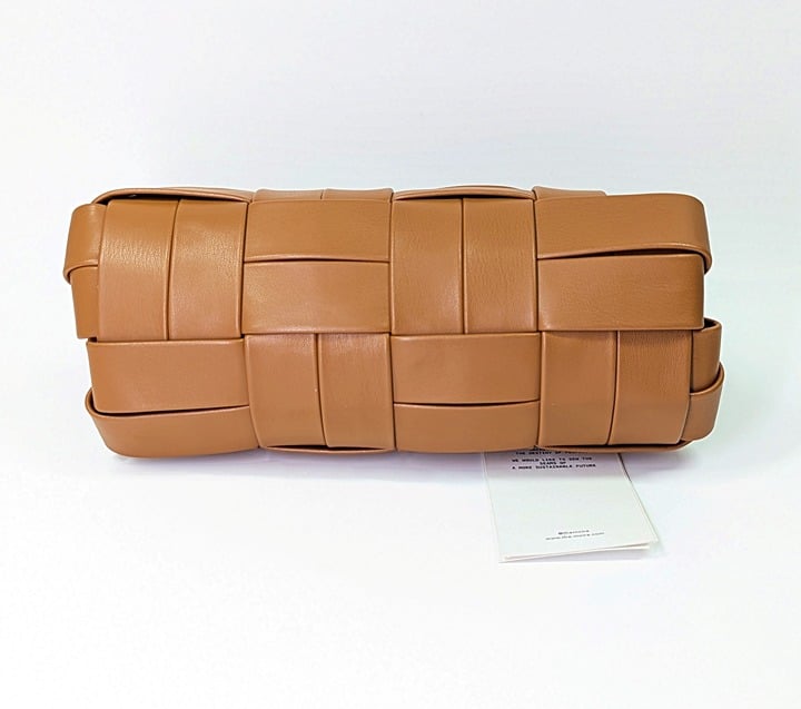 THEMOIRè Tia Women's Flat Toffee Woven Convertible Clutch (MSRP $490)