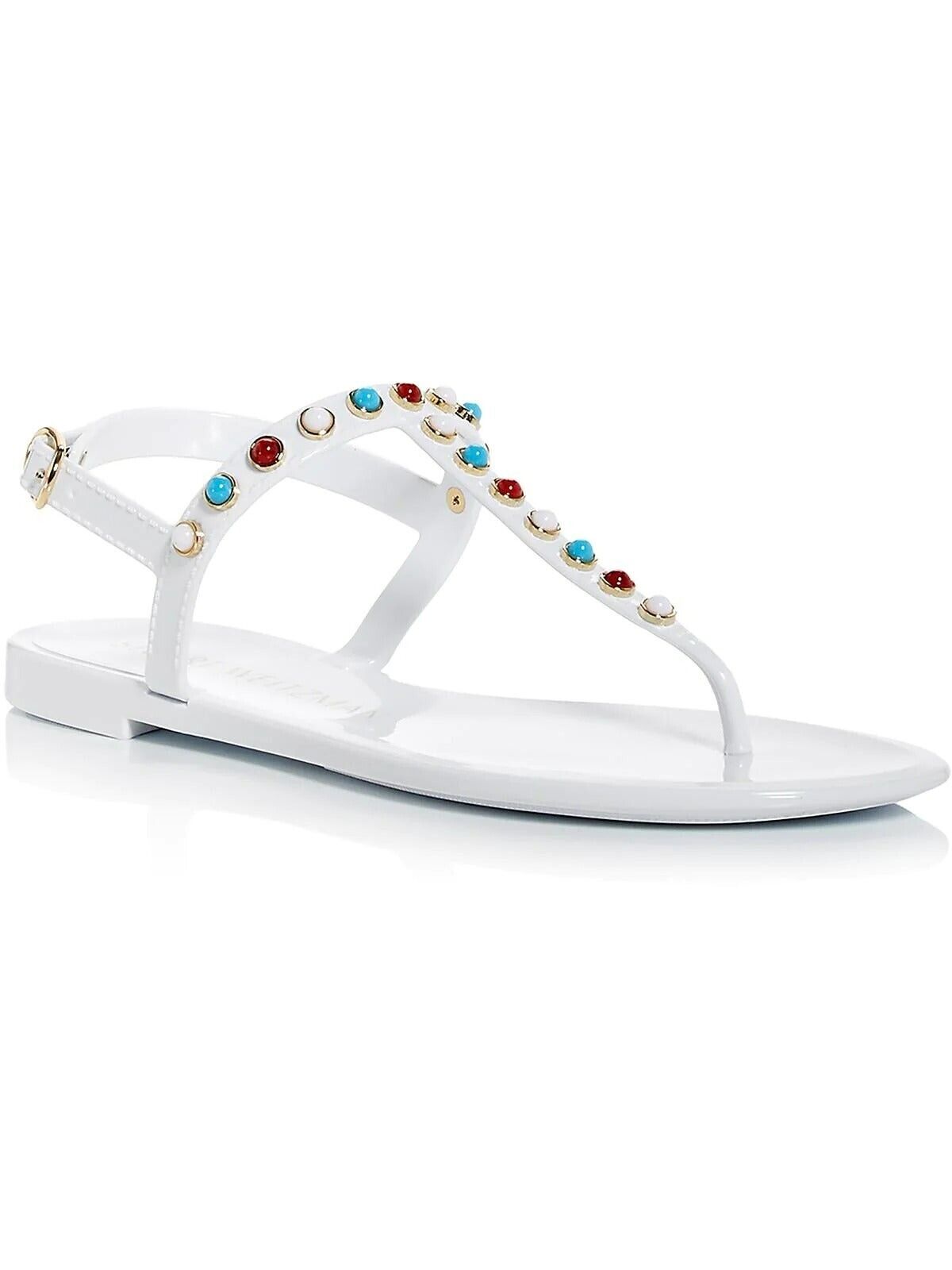STUART WEITZMAN Women's Charm Strap Slingback Jelly Sandals Size 5 MSRP $195