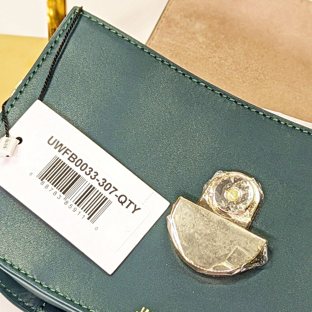 Jason Wu Orbit Women's Leather Crossbody Bag in Jungle Green (MSRP $295)