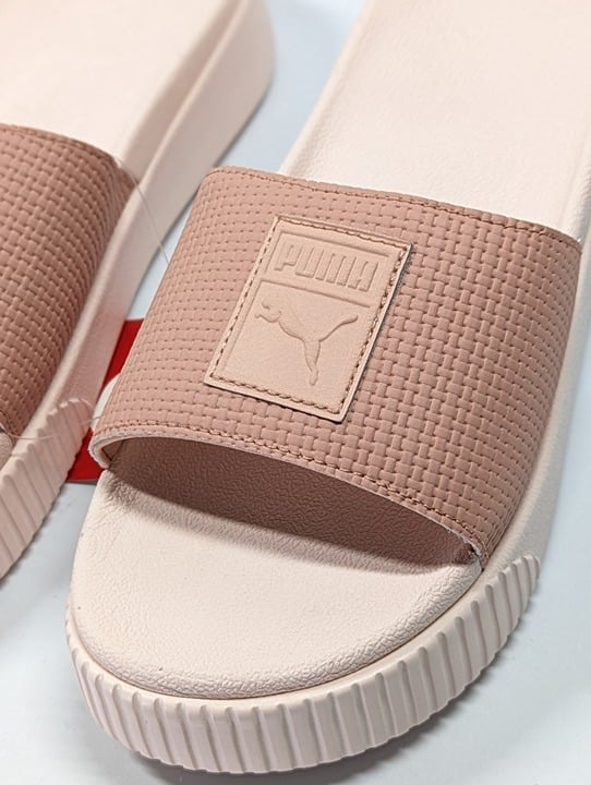 Puma Women's Bold Platform Pink Pearl Pool Slides Sandals Size 8.5 US (MSRP $85)