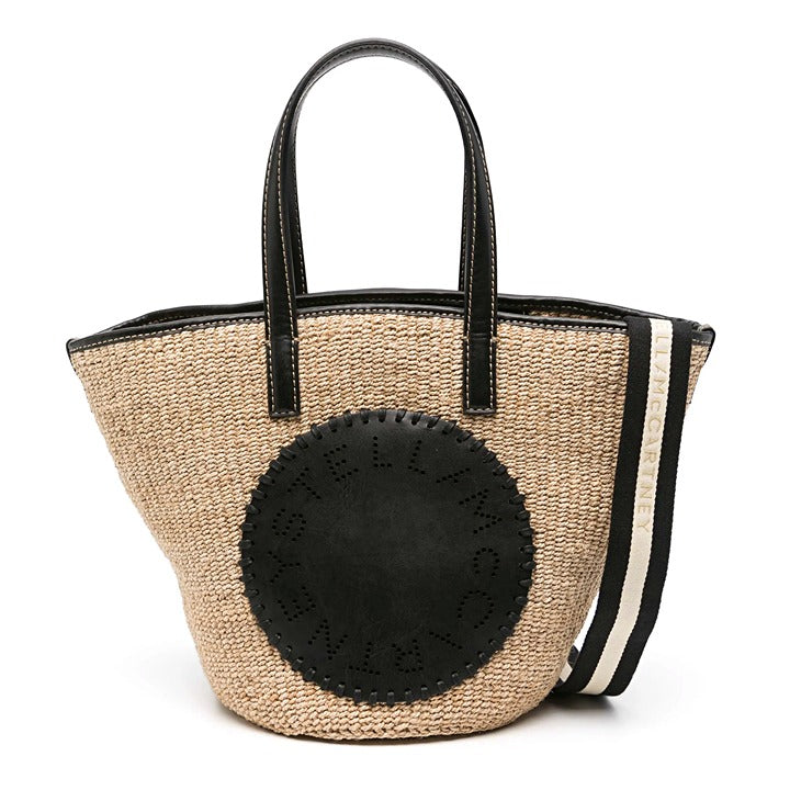 Stella McCartney Women's Black Appliqué-Logo Tote Bag (MSRP $975)