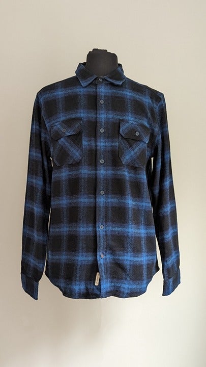 Weatherproof Vintage Men's Unlined Shirt Jacket Navy Size M (MSRP $80)