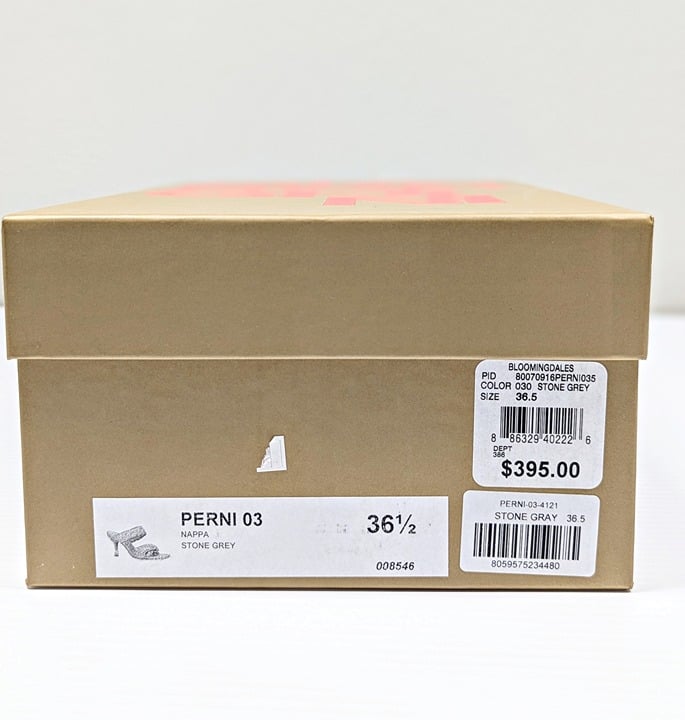 Gia Borghini X Pernille Teisbaek Perni 03 Women's Sandals Size 36.5 (MSRP $395)