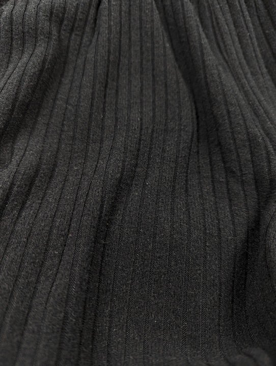 Splendid London Women's Black Ribbed Wide Leg Pants Size XS (MSRP $138)