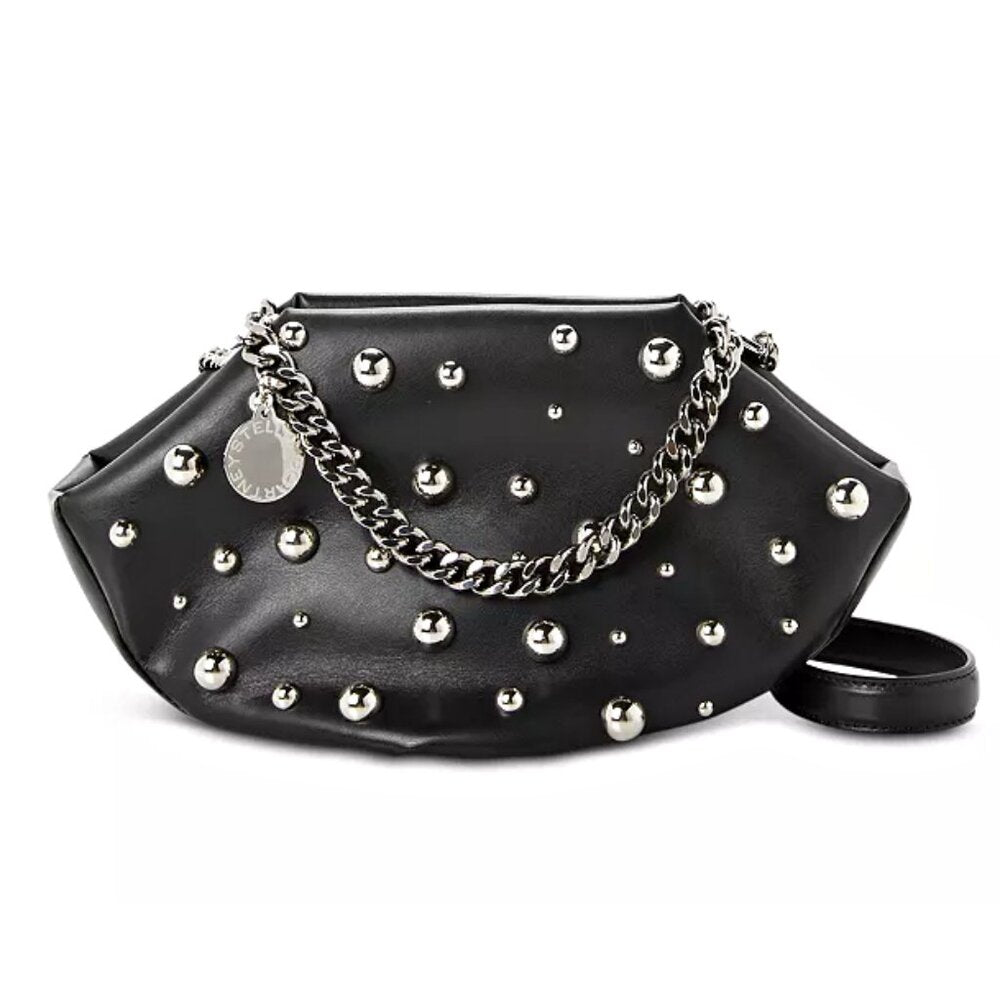 Stella McCartney Falabella Women's Clutch Shoulder Bag in Black (MSRP $1,595)
