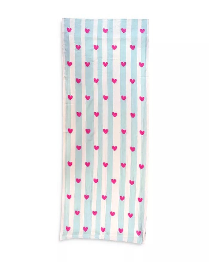 Kerri Rosenthal Women's Imperfect Heart Jacquard Sarong (MSRP $128)