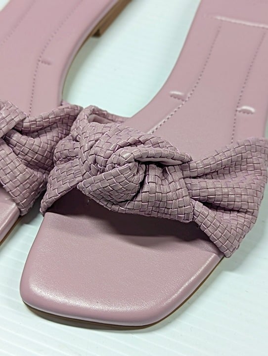 Marc Fisher LTD. Women's Marlon Slip On Woven Slide Sandals Size 7 (MSRP $130)