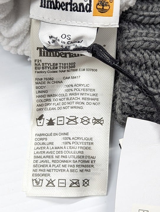 Timberland Women's Icelandic Charcoal Heather Mittens O/S (MSRP $48)