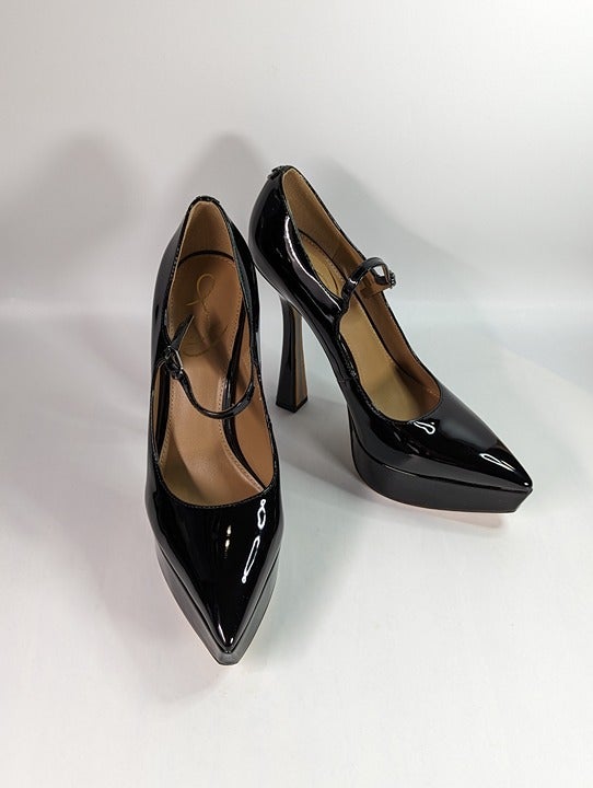 Sam Edelman Women's Arie Pointed Toe Strap Platform Pumps Size 7 (MSRP $160)