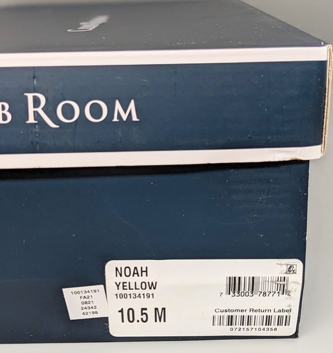 Club Room Noah Men's Stripe Lace-Up Sneakers Size 10.5 M (MSRP $65)