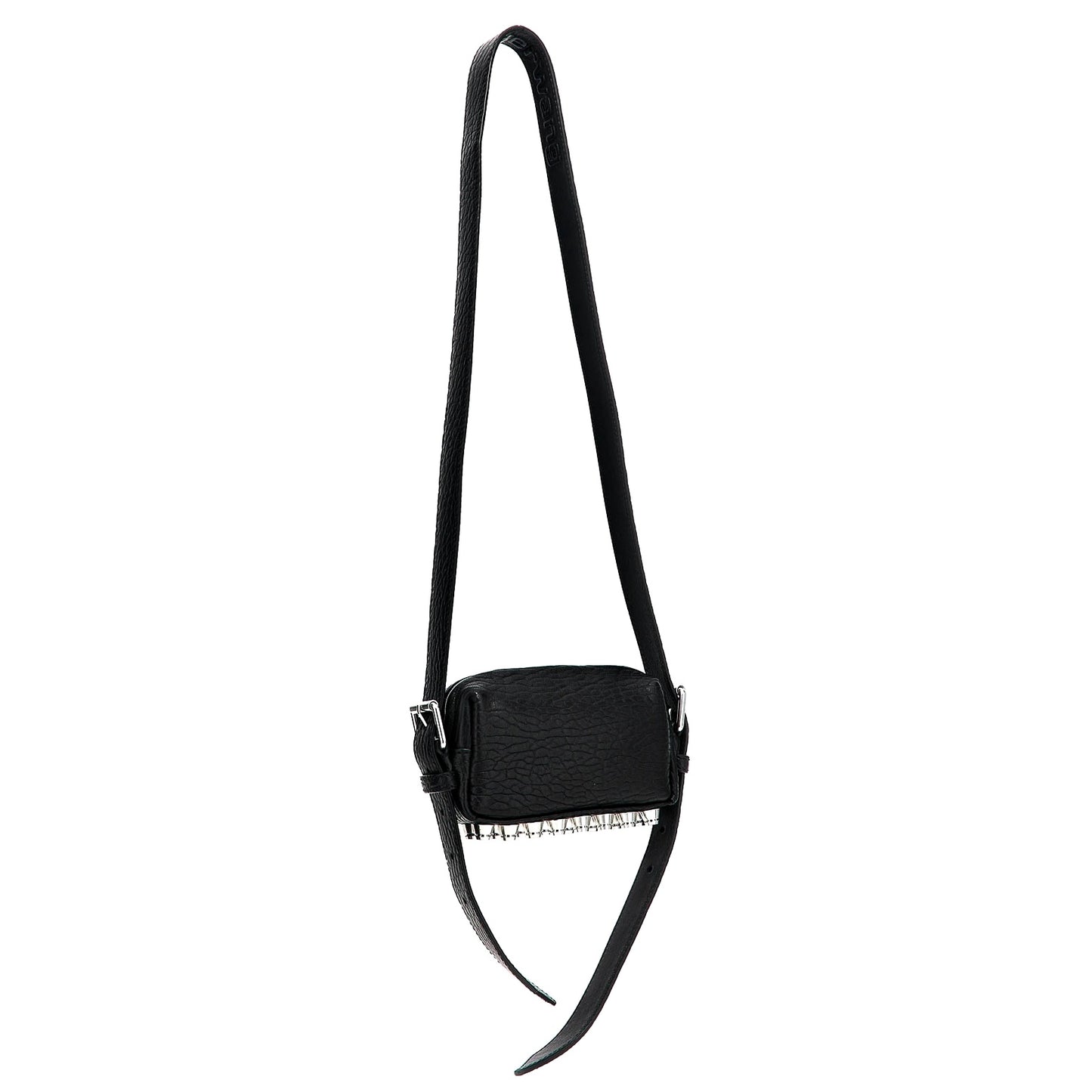 Alexander Wang Ricco Mini Black Leather Convertible Crossbody Bag