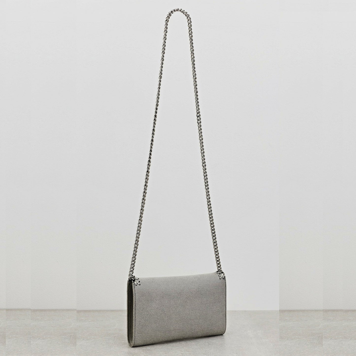 Stella McCartney Falabella Mini Light Grey Crossbody Bag (MSRP $695)