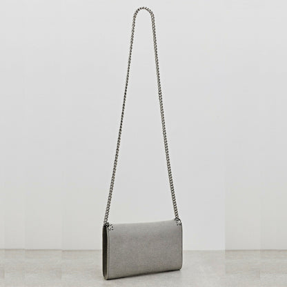 Stella McCartney Falabella Mini Light Grey Crossbody Bag (MSRP $695)