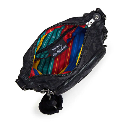 Kipling Shoulder Bag Gabbie Mini Magical Black Harry Potter Collection MSRP $129