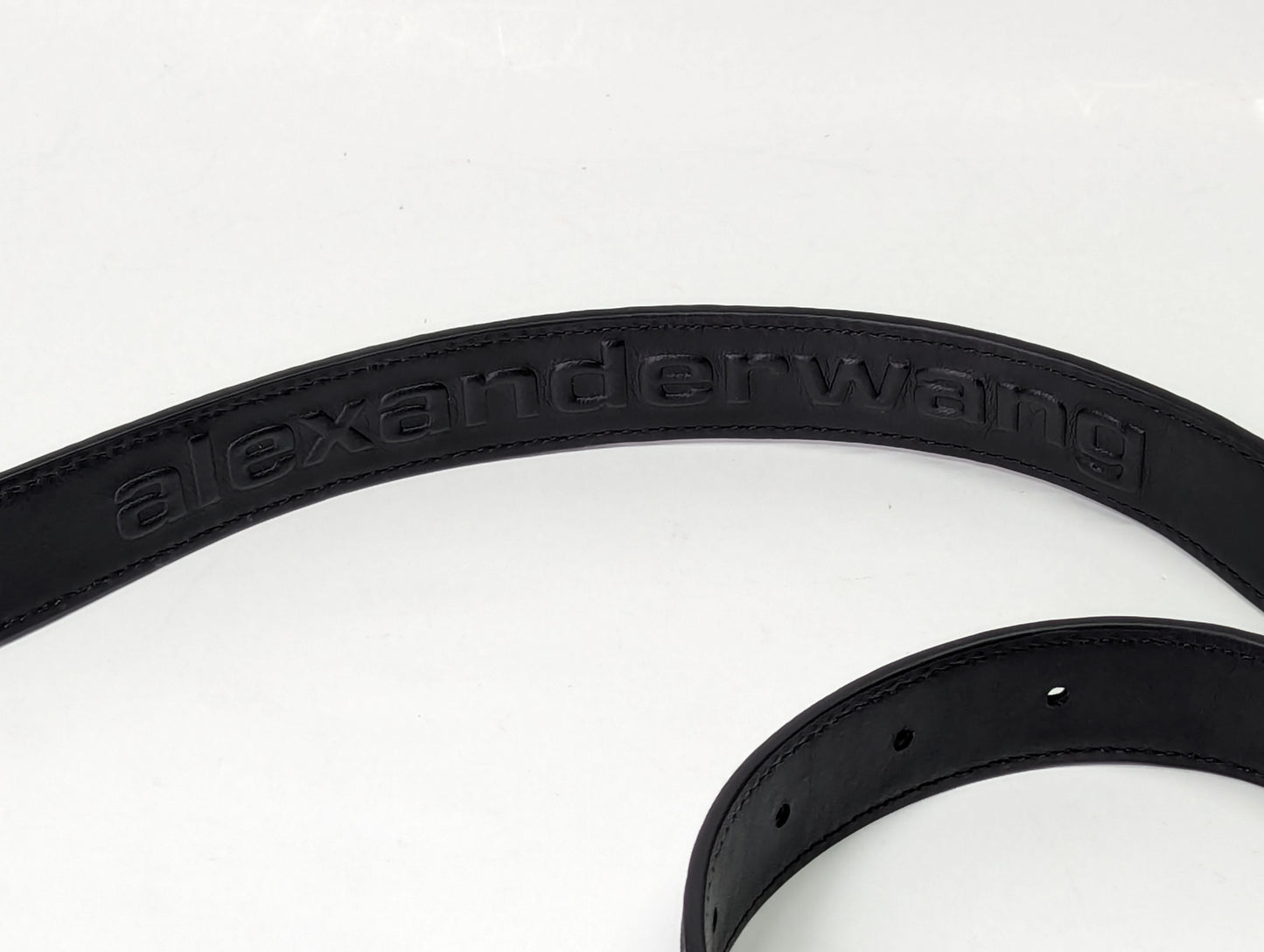 Alexander Wang Ricco Mini Black Leather Convertible Crossbody Bag