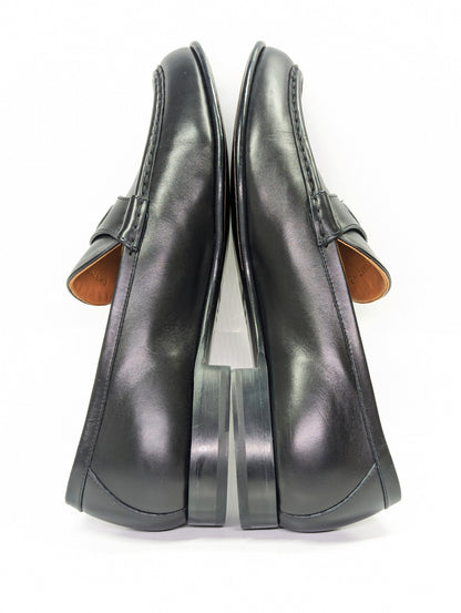 Valentino Garavani Men's Vlogo Penny Loafer in Nero Black Size 43 (MSRP $980)