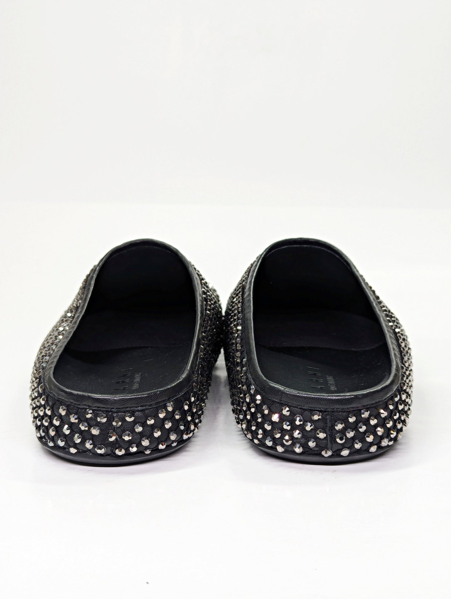 Marni Men's Fussbett Sabot Mules With Rhinestones Black Size 41 (MSRP $1,170)