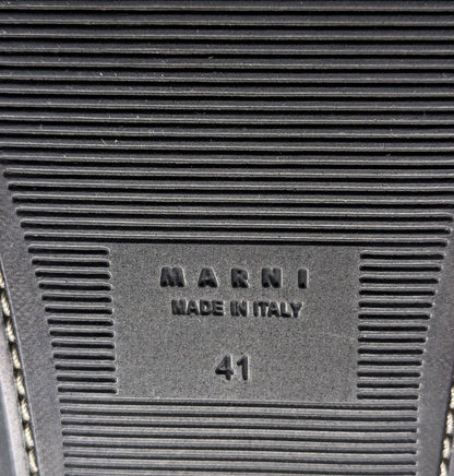 Marni Men's Fussbett Sabot Mules With Rhinestones Black Size 41 (MSRP $1,170)