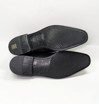 To Boot New York Men's Amedeo Plain Toe Oxfords Black Size 13 (MSRP $399)