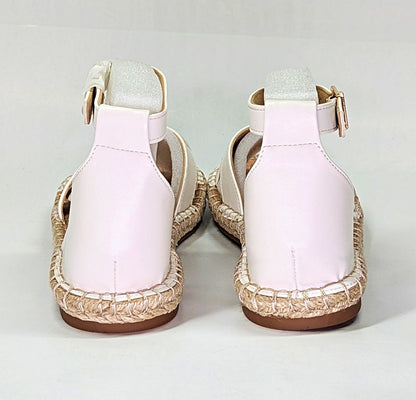 Journee Collection Women's Lyddia Espadrille Flat Sandals Size 7.5 M (MSRP $79)