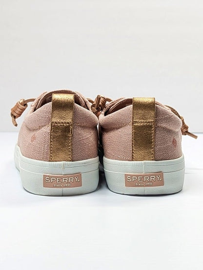 Sperry Women's Crest Vibe Baja Sneaker Cross Rose Size 10 M (MSRP $70)