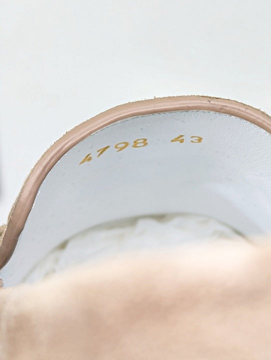 Versace Men's Medusa '95 Greca Light Sand Suede Loafers Size 43 (MSRP $750)