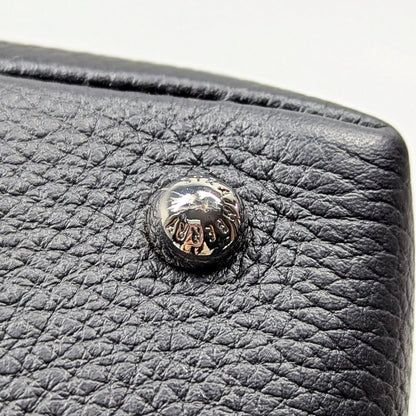 Strathberry Osette Cashmere & Leather Charcoal Black Crossbody (MSRP $555)