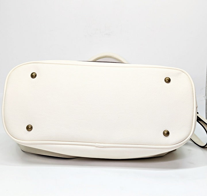 Style & Co Women's Hudsonn Tote Alabaster O/S (MSRP $80)