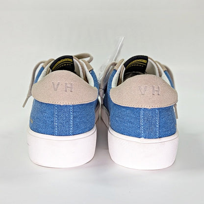 NWOB Vintage Havana Dalia Womens Denim Multi Leather Sneakers Size 8.5 MSRP $150