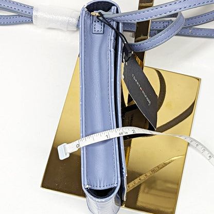 Tommy Hilfiger Julia Phone Crossbody Crocodile Blue Stone (MSRP $78)