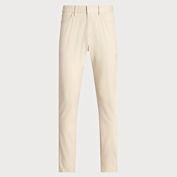 RLX Ralph Lauren Men's Tailored Fit Performance Twill Pant Basic Sand Size 36x32