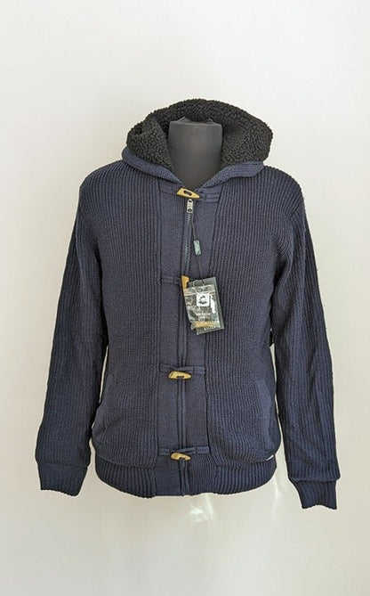 American Stitch Men's Toggle Knit Hoodie Navy Size S (MSRP $68)