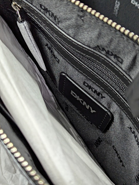 DKNY Nala Women's Magnetic Closure Medium Size Black Hobo (MSRP $198)