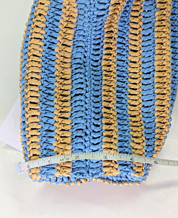 A.L.C. Parker Women's Striped Raffia Bag O/S (MSRP $295)