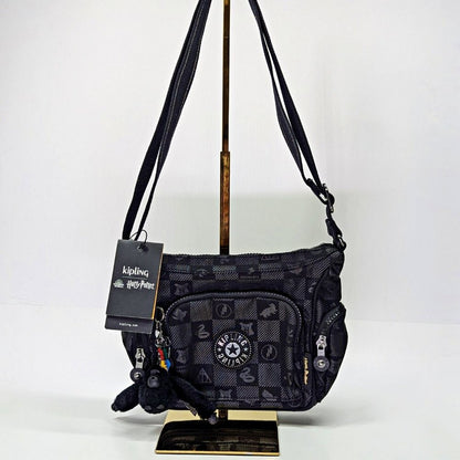 Kipling Shoulder Bag Gabbie Mini Magical Black Harry Potter Collection MSRP $129