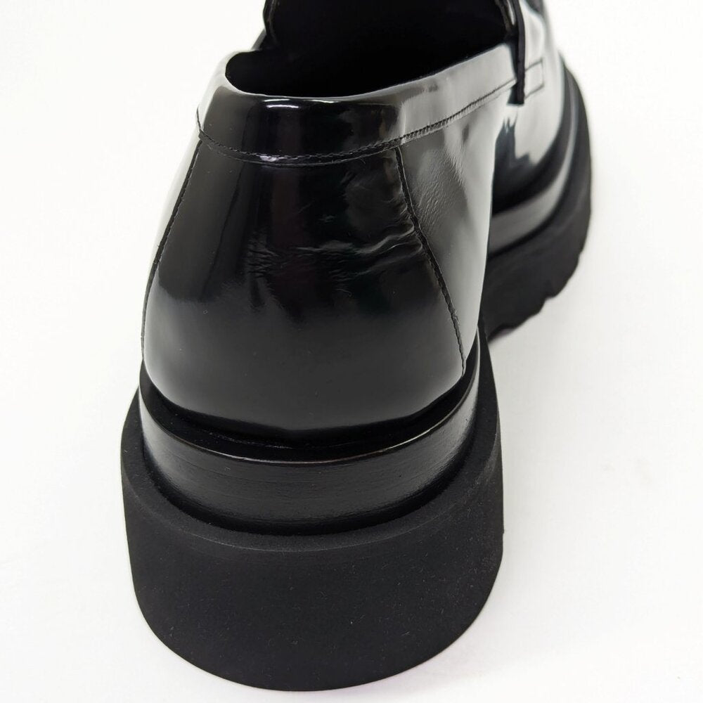 Bottega Veneta Men's Leather Slip On Lug Penny Loafers Size 42.5 (MSRP $1,300)