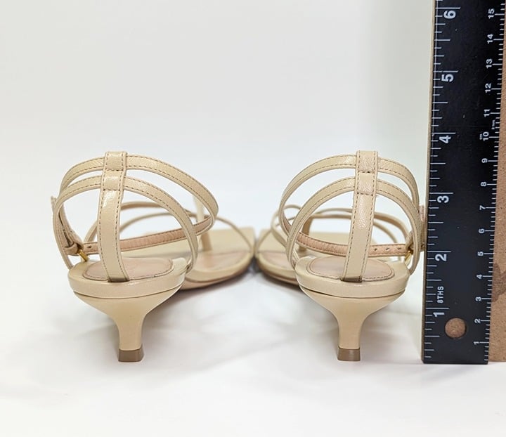 Bottega Veneta Women's Stretch Ankle Strap Kitten Sandals Size 36.5 (MSRP $990)