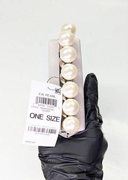 I.N.C. International Concepts East West Embellished Pearl Clutch (MSRP $80)