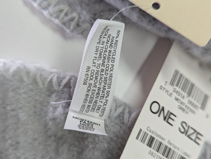 On 34th Women Grey Convertible Wrap Scarf Oversized 22" x 90" (MSRP $42)