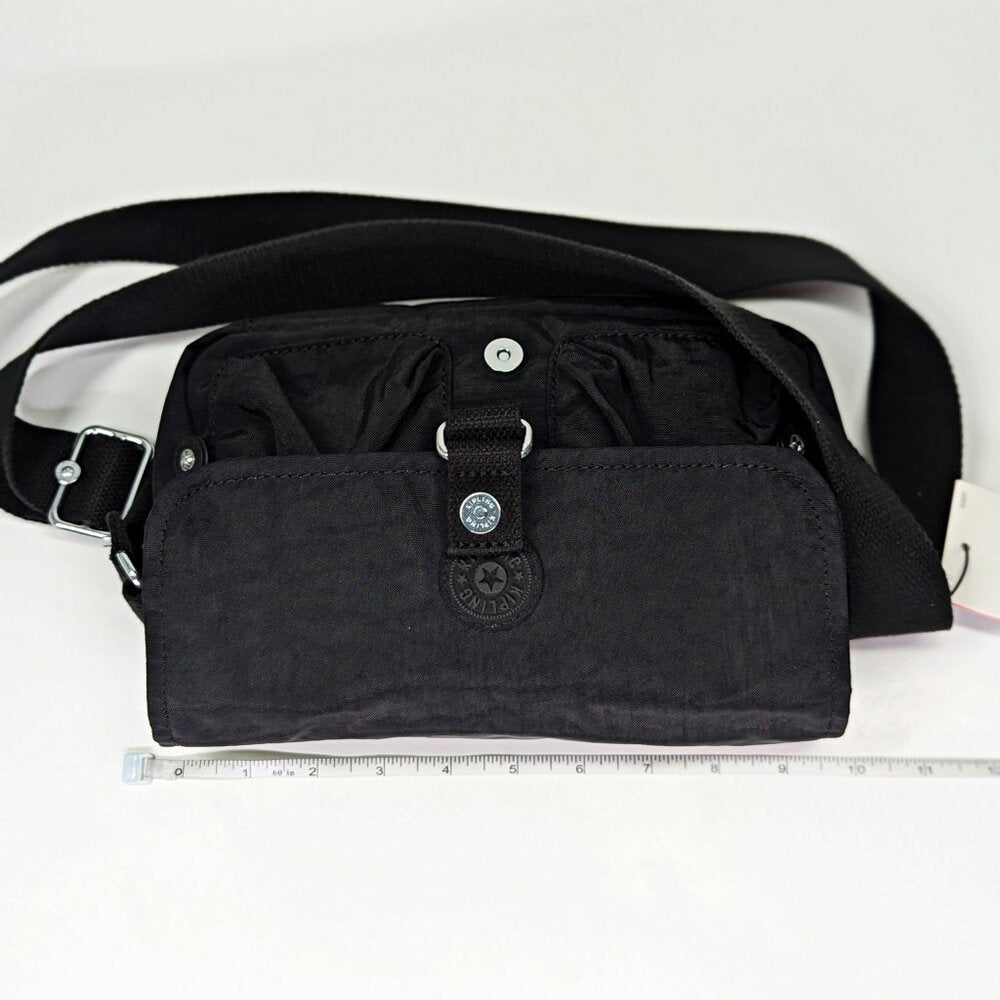 Kipling Chilly Up Women's Black Small Crossbody Bag (MSRP $99)