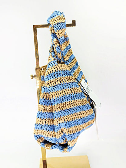 A.L.C. Parker Women's Striped Raffia Bag O/S (MSRP $295)