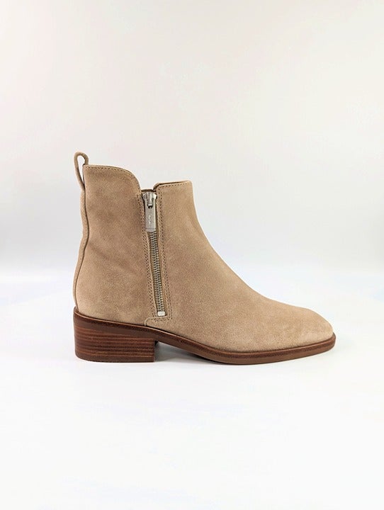 3.1 Phillip Lim Alexa 40mm ANeckle Boots Tobacco Suede Size 37.5 EU (MSRP $525)