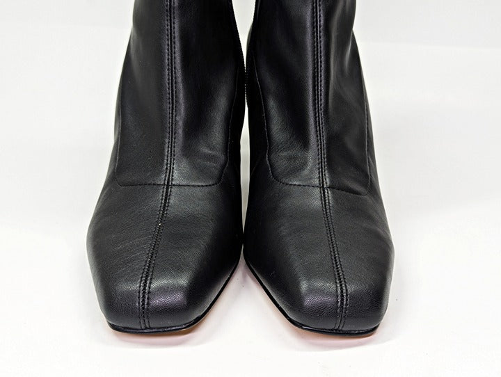 Katy Perry Women's The Hollow Wedge Black Booties Size 10 (MSRP $149)