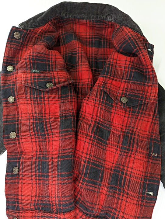 Polo Ralph Lauren Men's Denim & Flannel Reversible Jacket Size S (MSRP $398)