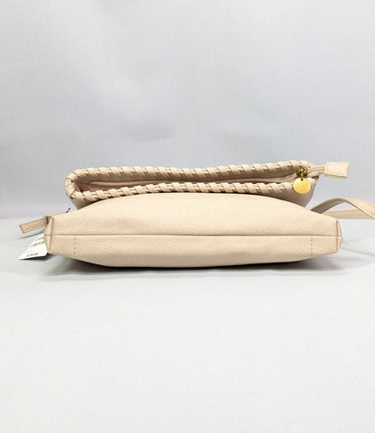Style & Co Whipstitch East West Flap Small Crossbody in Alabaster (MSRP $80)