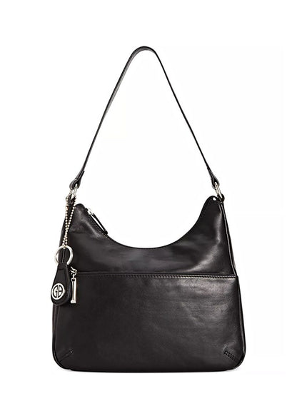 Giani Bernini Women's Black Nappa Leather Hobo Bag (MSRP $130)