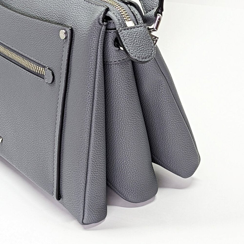 DKNY Nala Women's Small Crossbody Bag in Dark Gray (MSRP $168)
