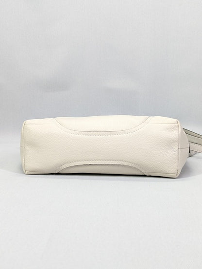 Radley London Kendal Terrace Small Leather Crossbody Bag Chalk (MSRP $248)