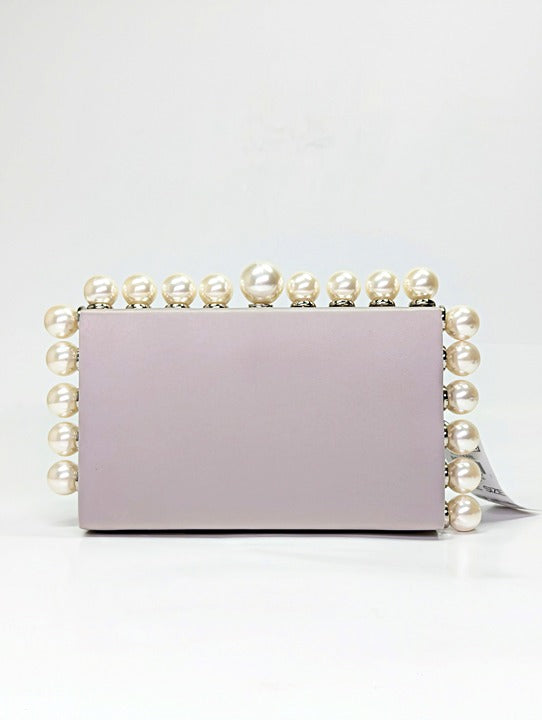 I.N.C. International Concepts East West Embellished Pearl Clutch (MSRP $80)