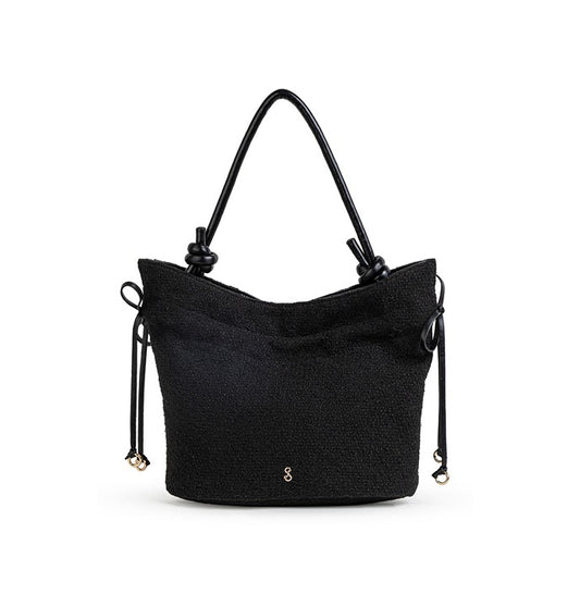 Sam & Libby Brooke Soft Nappa Pull On Drawstring Shoulder Bag (MSRP $98)